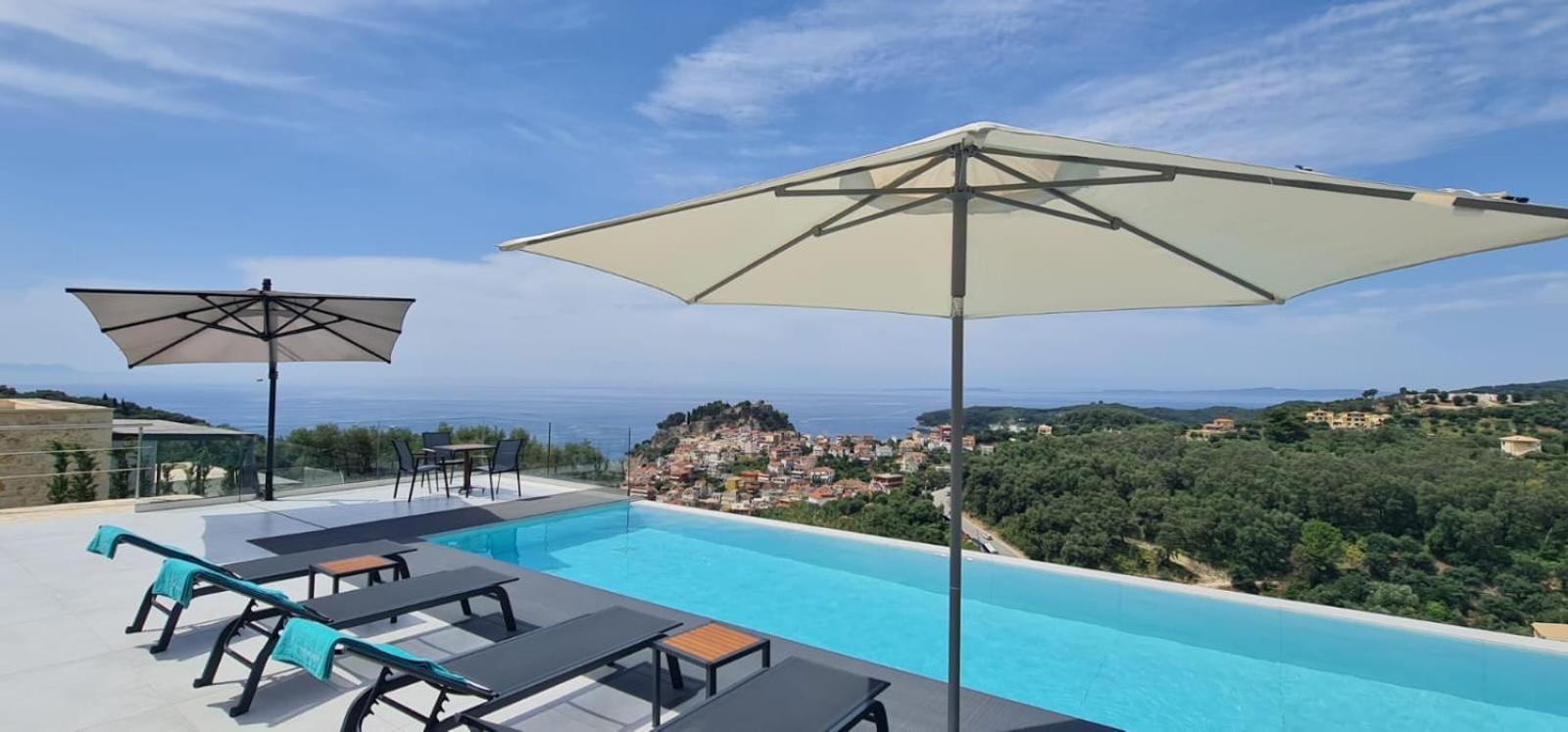 Blue Lilac Villas Parga Bagian luar foto