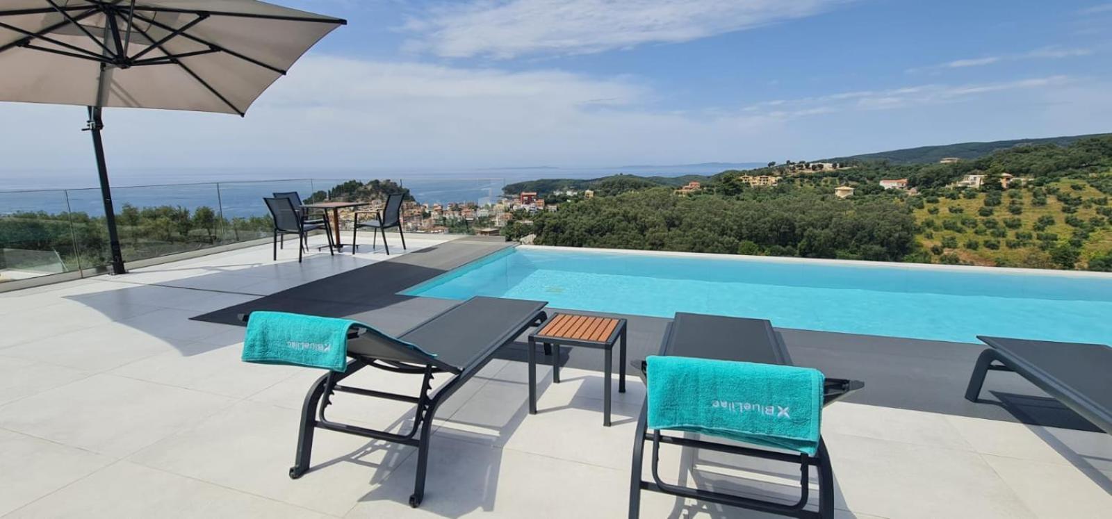 Blue Lilac Villas Parga Bagian luar foto